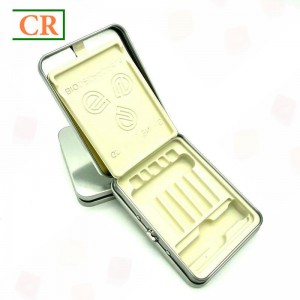 AIRTIGHT CHILD RESISTANT TIN BOX FOR 1 GRAM PRE-ROLLS (6)